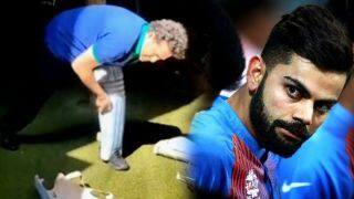 सचिन पैड पहन हुए क्रिकेट खेलने को तैयार, कोहली को दिया चैलेंज- VIDEO